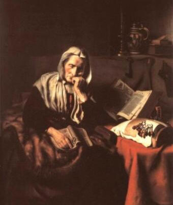 dipinto.Maes-n.old-woman-dozing